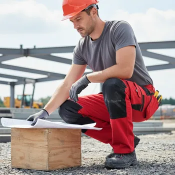 montérky CERVA GROUP Kalhoty CARL pas FRIDRICH,různé barvy Velikost 62 červená