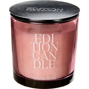 Svíčka EDITION FRAGRANCES Cassis Rose – vonná svíčka 340 g