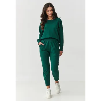 Volná tepláková souprava M888 Barva: Zelená, Velikost: L