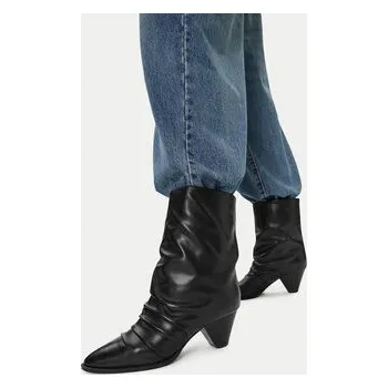 Dámské kozačky Polokozačky Badura EO-APRIL-25FW219 Černá 41