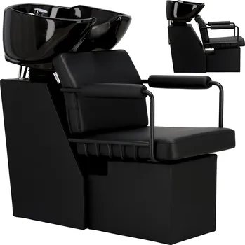 Myčka nádobí umyvárna myčka kadeřnická barberská Comodo do salonu kadeřnického barberského otočná keramická mísa armatura baterie sprcha 1-MF-072001