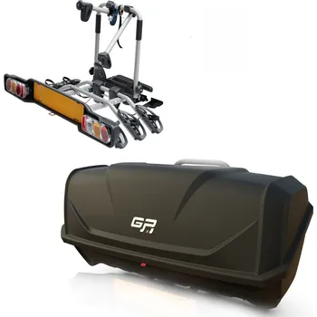 Střešní box [Sada] Kufr GP BOX + platforma Peruzzo PARMA 3