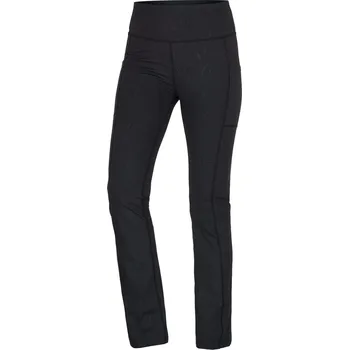 Dámské kalhoty Northfinder Dámské sportovní zvonové legíny DIANNE, černá, M