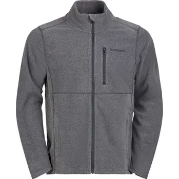 Pánská mikina Pánská fleecová mikina FUNDANGO JEFFREY XXL Tmavě šedá