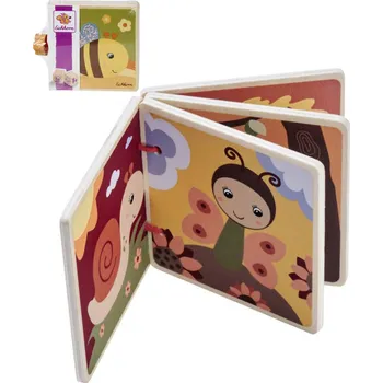 Dřevěná hračka EICHHORN DŘEVO Baby knížka dřevěná zvířátka *DŘEVENÉ HRAČKY* | 444749