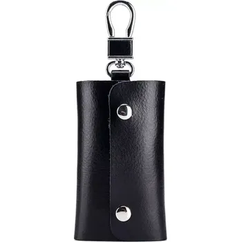 Bullcaptain kožená klíčenka pouzdro na klíče Černé
