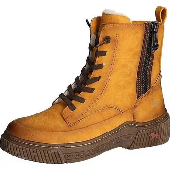 Dámská zimní obuv MUSTANG dámská kotníková obuv 1436604/6 žlutá 36