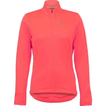 cyklistický dres PEARL IZUMI dres W`S Quest Thermal Fiery Coral (fluo red L