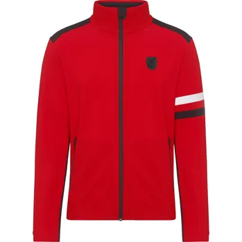 Cyklistické kalhoty Pánská mikina Slim Fit Toni Sailer Damian Men Mid Layer Signal Red 442