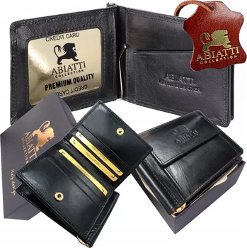 Peněženka Abiatti peněženka z pravé lícové kůže, vícebarevná - muž
