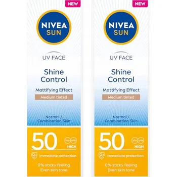 Přípravek na opalování NIVEA SUN Matující krém na obličej s filtrem SPF 50