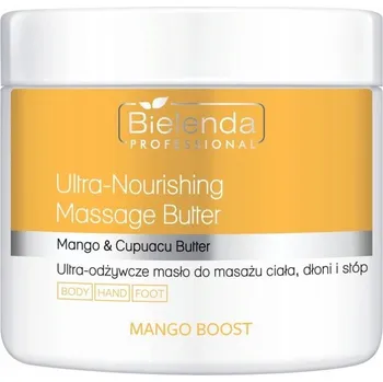 Tělový krém Bielenda Mango Boost masážní máslo na tělo, ruce a nohy 500 ml