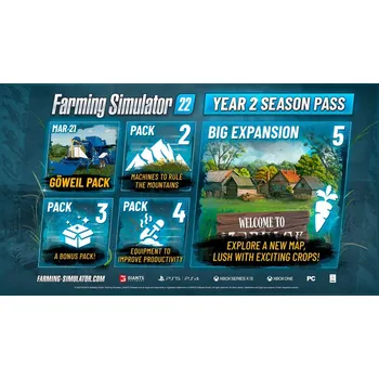 Počítačová hra ESD GAMES ESD Farming Simulator 22 Year 2 Season Pass ESD-10882