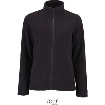 pracovní bunda SOL's Collection Bunda Norman Women, fleecová, dámská COT25209400205-black 2XL Černá