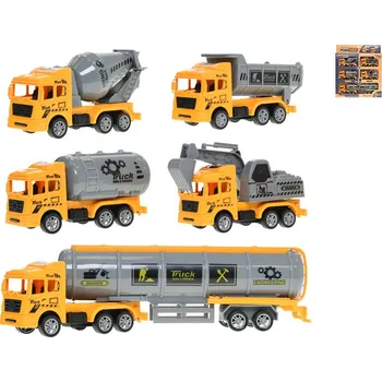 Majjam Vozidla stavební 11-23,5cm zpětný chod 5ks