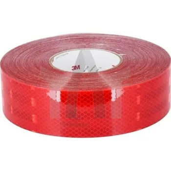 Páska reflexní červená 50mm 1M=1ks