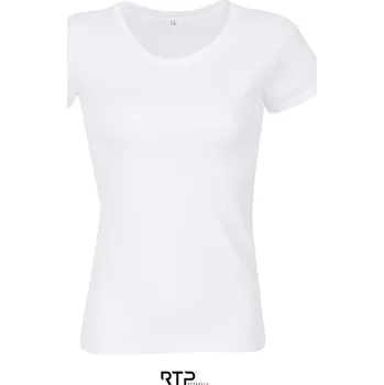 pracovní tričko SOL's Collection Tričko Tempo 185 Women pro dig. tisk, krátký rukáv, dámské, 10 ks - cena za 10 ks COT25325700101-white S Bílá