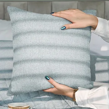 Povlak na dekorativní polštářek Dekorační povlak na polštář 40x40 cm, modrý 005