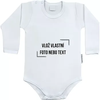 Kojenecký body Dětské body s dlouhým rukávem s vlastním potiskem