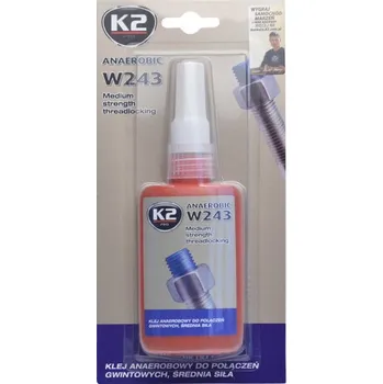 Průmyslové lepidlo K2 ANAEROBNÍ LEPIDLO - fixátor šroubových spojů, 50ml