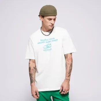 Adidas Tričko Grfx Tee Bílá M