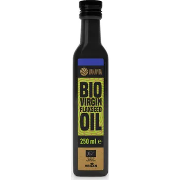 Rostlinný olej GymBeam Bio Lněný olej - VanaVita Balení (ml): 6 x 250 ml