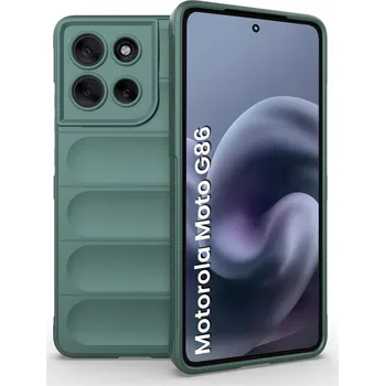 Pouzdro na mobilní telefon Erbord Zadní Kryt pro Motorola Moto G86 Power zelený