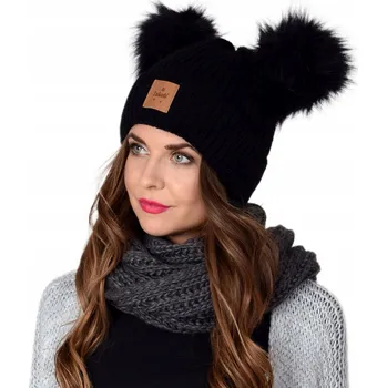 Čepice Alur zimní čepice beanie černá, univerzální velikost