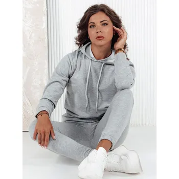 Dámská tepláková souprava MIGEL Dstreet AY1082 Barva: Šedá - světle, Velikost: M