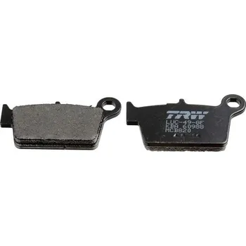 Brzdový systém Sada brzdových destiček, kotoučová brzda TRW MCB820