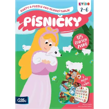 Společenská hra ALBI KVÍDO Písničky Karty a puzzle pro Mluvicí tablík (rozšíření) | 890021