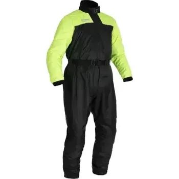 Moto bunda pláštěnka RAIN SEAL, OXFORD (černá/žlutá fluo, vel. 4XL)