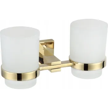 Mexen Vane dvojitý držák na kartáčky, zlatý - 7020952-50 Příslušenství pro čištění zubů