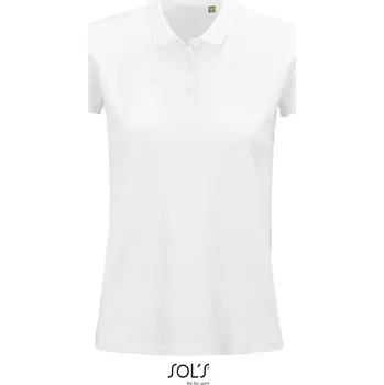 Pánské tričko SOL's Collection Polokošile Planet Women piqué, krátký rukáv, dámská COT25357500100-white Bílá XS