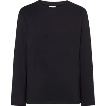 Chlapecké tričko JHK Tričko JHK TSRK150LS, dlouhý rukáv, dětské, černé, vel. 12-14 let - VÝPRODEJ! 1TE-TSRK150LS-Black-12/14 Černá 12-14