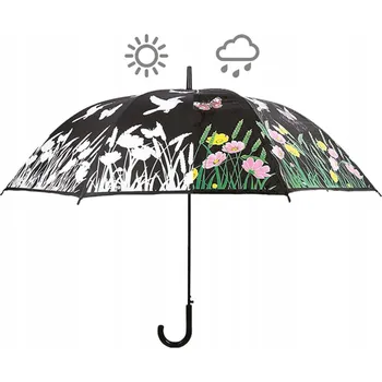 Deštník Esschert Design automatický skládací deštník, dlouhý, vícebarevný