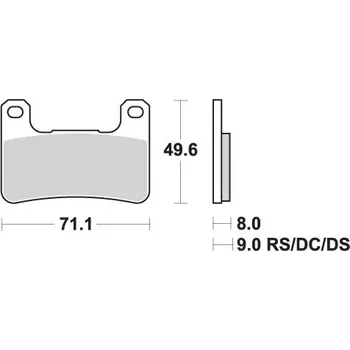 Brzdová destička SBS brzdové destičky KH379 TRACK AND sport sintrované barva zlatá SUZUKI GSX-R 600/750/100/1300 přední (SBS brzdové destičky KH379 TRACK AND sport sintrované barva zlatá SUZUKI GSX-R 600/750/100/1300 přední)