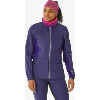 WEDZE Dámská větruodolná běžkařská bunda XCS 500 S FIALOVÁ