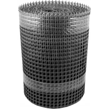 Pletivo Plastové zahradní pletivo Km Trade černé 0,4 m x 50 m, 240 g/m2