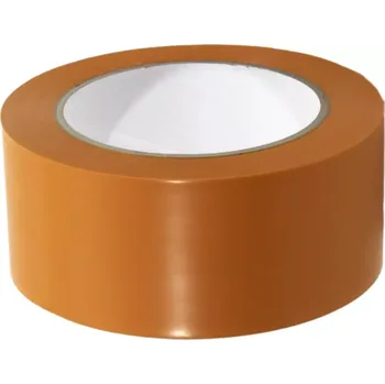 Výstražná páska Oranžová vyznačovací páska Standard - délka 33 m, šířka 5 cm