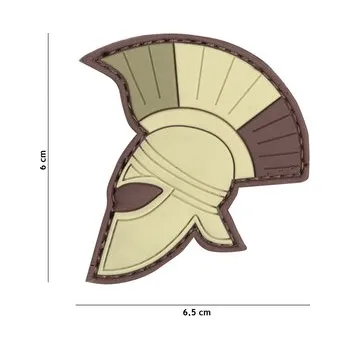 Nášivka Gumová nášivka 101 Inc Spartan Helmet - multicam