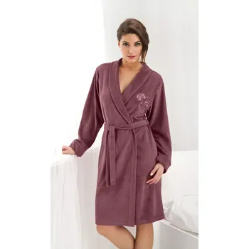 Dámský župan Dámský župan FR-107 - DOROTA švestka M