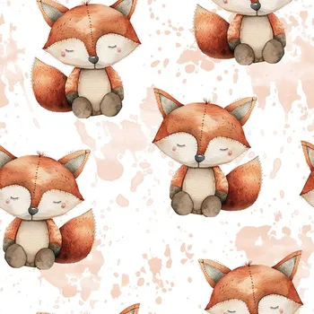 Letní pružný softshell šitá liška