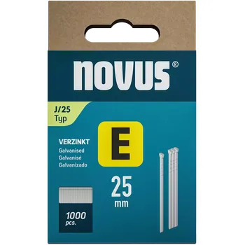 Hřebík K044-0091 Novus hřebíky typ E, J/25 mm, 1000 ks