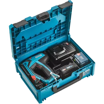 Sponkovačka K031-0366 Novus sponkovačka J-551 - vč. kufříku, baterie a nabíječky, akumulátorová, typ sponek a hřebíků D, E, G