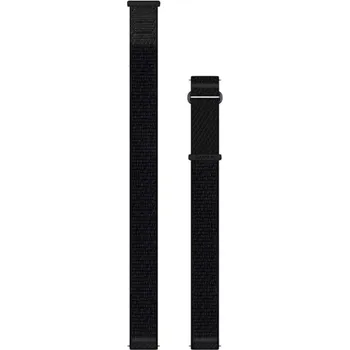 Řemínek na hodinky Garmin řemínek Quick Release 18 nylon Black ComfortFit 010-14400-02 Šířka řemínku: 18