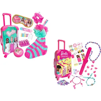 Panenka Barbie Cestovní set s kufrem