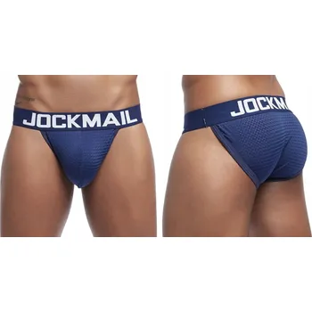Slipy Pánské sexy síťované slipy tanga JOCKMAIL - XXL