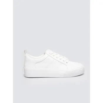 Dámské tenisky BIG STAR DÁMSKÉ TENISKY Z EKOLOGICKÉ KŮŽE BÍLÉ RR274315 101 37