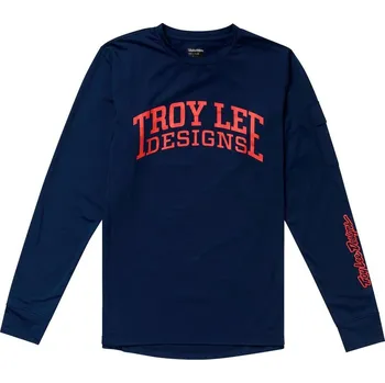 cyklistický dres dres pánský TROY LEE DESIGNS LONG SLEEVE RUCKUS RIDE TEE GRAVITY CLUB MIDNIGHT - M
